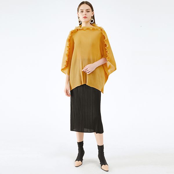 

spring summer slash neck collar sleeve shirt plus female size yellow robe aesthetic, White