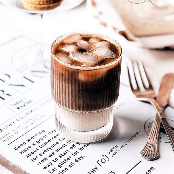 

wine glasses nordic ins coffee cup glass crystal transparent mugs home bar drinkware couple gifts soda drinking s