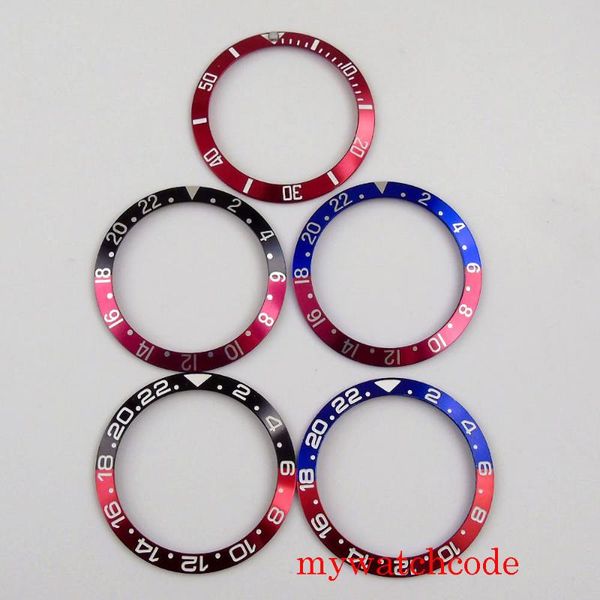 

repair tools & kits 38mm alloy/ceramic watch bezel insert ring fit 40mm automatic men watches wristwatch accessories