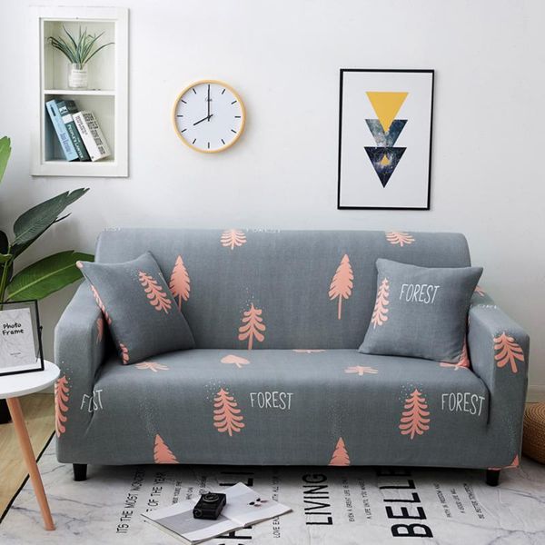 

chair covers 1/2/3/4-seater polyester printed sofa furniture stretch elastic all-inclusive couch cover seat protector for living room