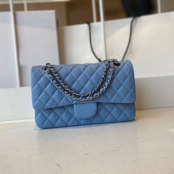 

double flap bag women wallet luxurys designers bags 2021 gold chain crossbody lambs leaher purse wholesale handbags