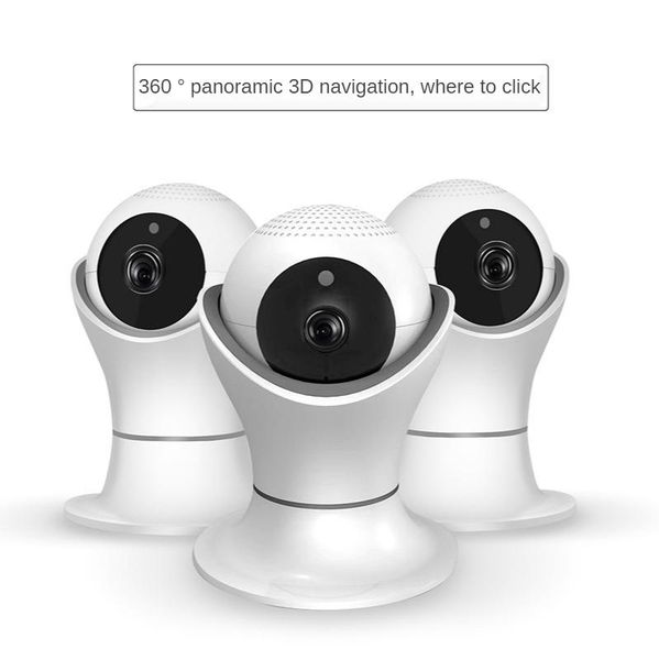 

cameras smart home wifi wireless ip camera network mobile phone remote 2 million 360 degree rotation hd surveillance