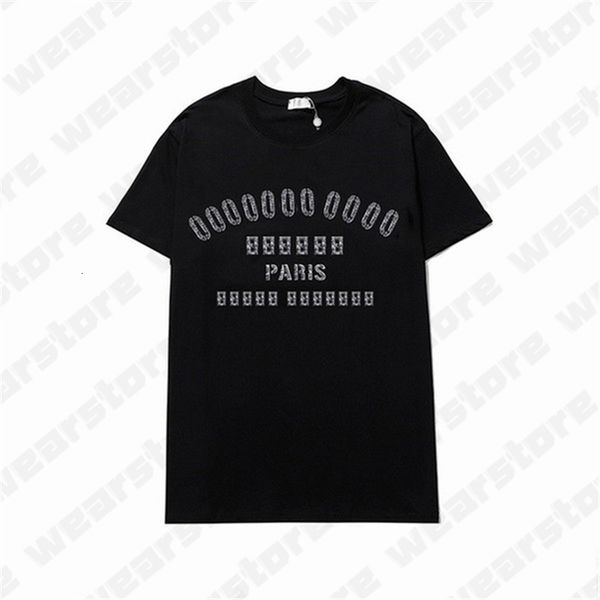 

2021 2021 mens women designers t-shirt fashion men s casual t shirts man clothing street designer shorts sleeve 2022 clothes tshirts_rw, White;black