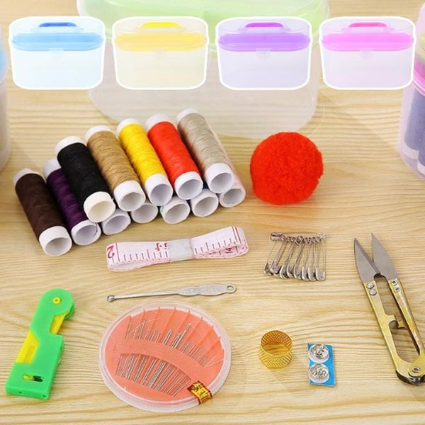 

other arts and crafts sewing kit tool storage box needle thread scissor organizer container