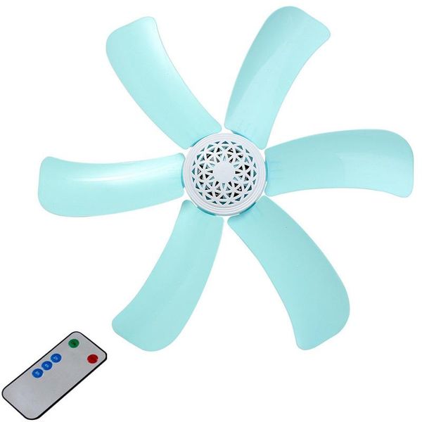 

electric fans blue 7w silent plastic energy saving mini ceiling fan 3-5 turn page 220v hanging soft wind household