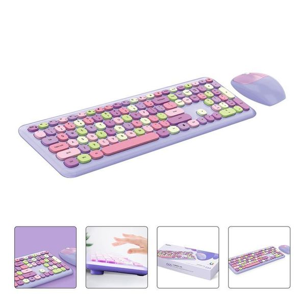 

keyboard mouse combos 1 set wireless computer lapgift without battery
