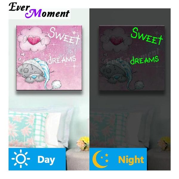 

diamond painting ever moment luminous paint by sweet dreams bear handmade gift decoration hobbiesÂ andÂ handicraft n005