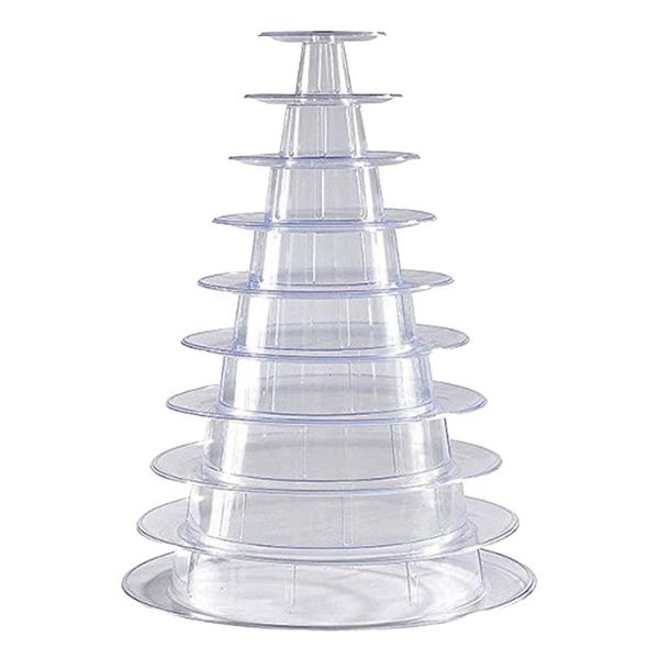 

baking moulds retail 10 tier cupcake holder stand,round macaron tower stand,clear cake display rack for wedding birthday party decor