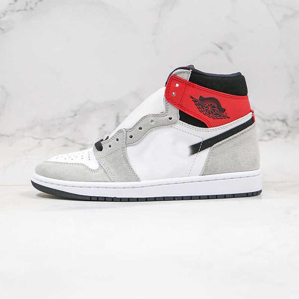 

(boxed) men's jumpman 1 basketball shoes and women's ash red outdoor casual sports81kn