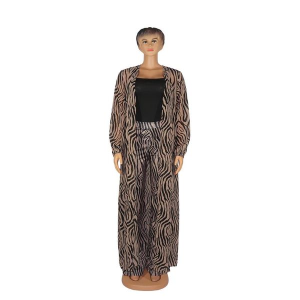 

piece set women africa clothes african dashiki fashion two suit long coat + wide pants party plus size for lady ethnic clothing, Red