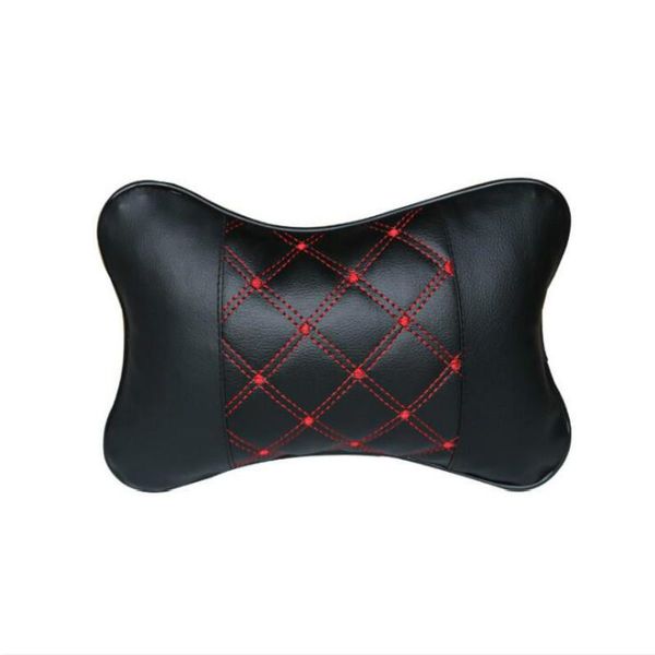 

car headrest red wine neck pillow accessories massage sleep breathable four seasons universal seat cushions