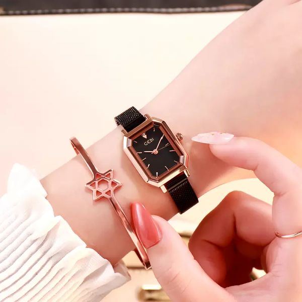 

women watches quartz watch fashion modern wristwatches waterproof wristwatch montre de luxe gifts color1, Slivery;brown