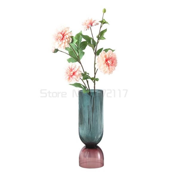 

dishes & plates art luxury glass fruit snack tray decoration large striped candy storage box living room key jewelry home decorations