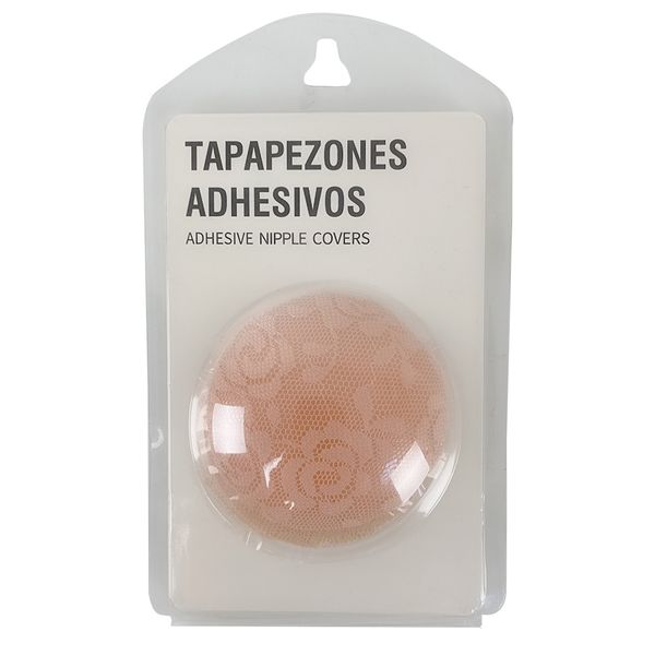 

reusable breast lift sticker seamless women lace petals round/flower shaped invisible adhesive push up boob tape nipple covers blister packa, Black;white