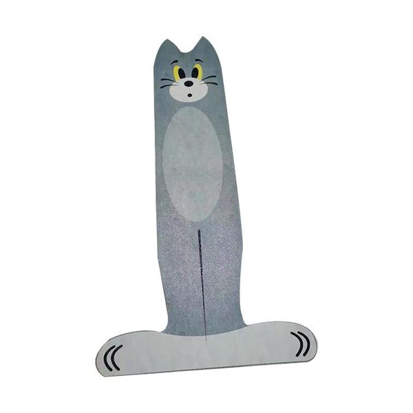 

carpets cartoon stair door floor mat cat shaped like cashmere carpet deformation pad living room home decoration non slip