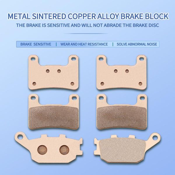 

motorcycle brakes for klz versys 1000 klz1000 versys1000 2021-2021 metal sintering front rear brake pads disks