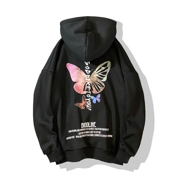 

men's hoodies & sweatshirts fashion black green hip hop long sleeve pullover sweatshirt 2021 autumn clothes