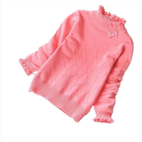 

autumn and winter girls sweaters cotton fashion children clothing 2 14years child, Blue