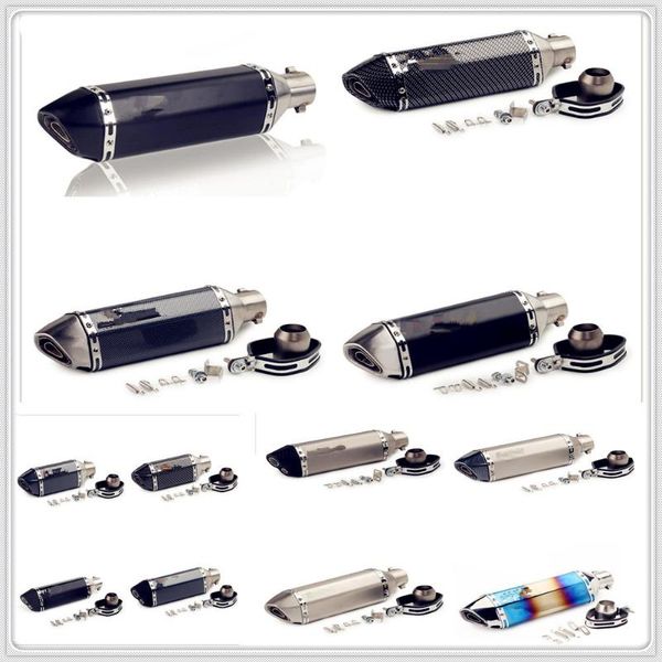 

motorcycle exhaust system 51mm steel pipe muffler universal db killer for hp2 sport k1200r k1200s k1300 s/r/gt
