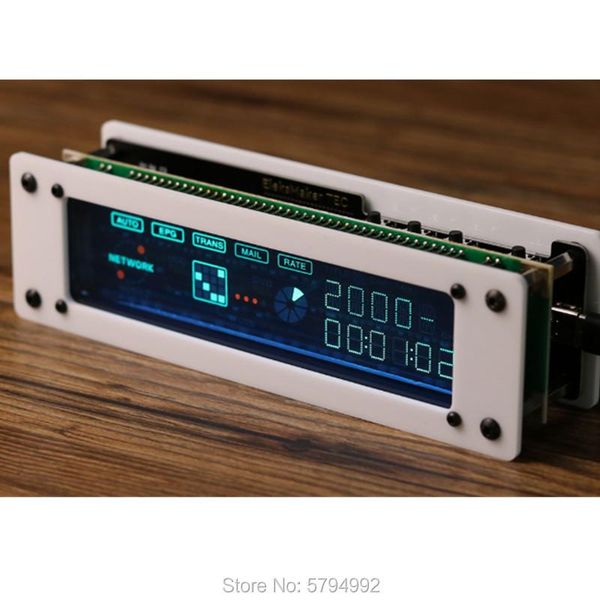 

desk & table clocks deskvfd clock fluorescent tubes creative retro electronic decoration boyfriend gift