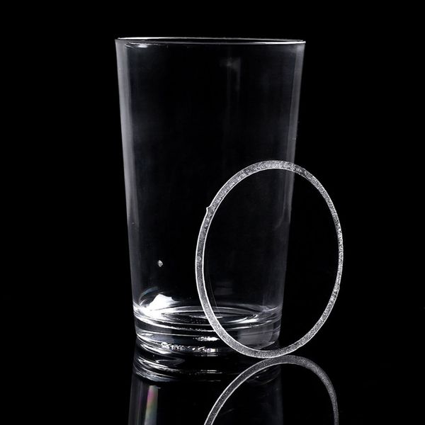 

1pc plastic magic water cup hanging water in the clear cup magic trick prop tool