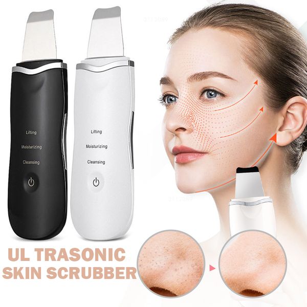 

vibrate deep face cleaning skin scrubber vibration remove dirt blackhead reduce wrinkles and spot facial lifting peeling tool