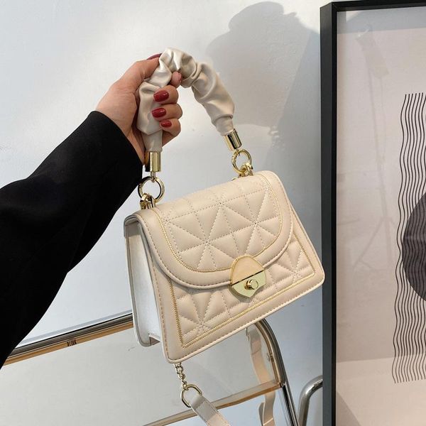 

evening bags womens handbags this summer 2021 fashion portable small square women's red chain messenger bag purses