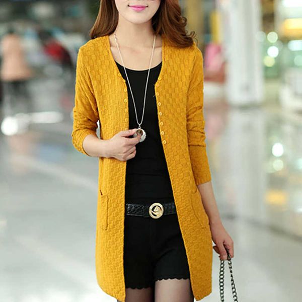 

women solid sweater long cardigan fashion summer style sleeve thin knitted female sweaters 210922, White;black