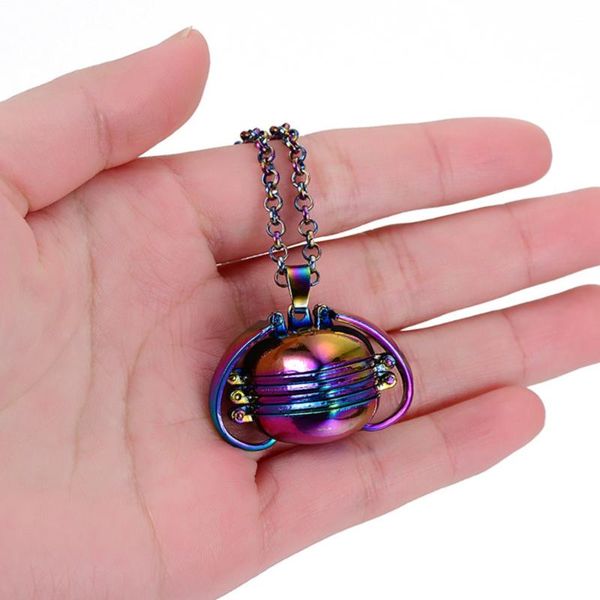 

pendant necklaces european and american fashion men's women's party anniversary alloy heart-shaped po box necklace, Silver