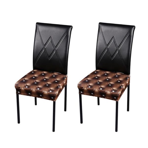 

chair covers 2pcs 3d printing cover spandex stretchable dining seat ceremony slipcovers wedding events decoration