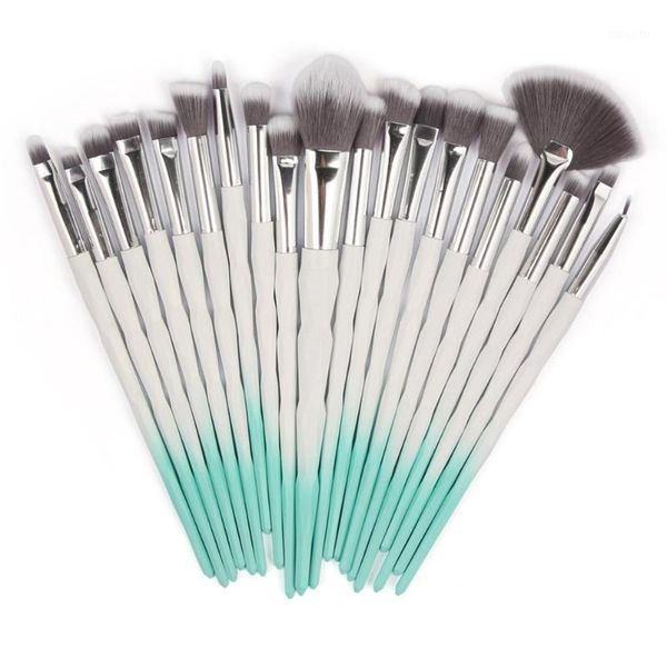 

20pcs makeup brushes set diamond powder eye shadow foundation concealer blush lip cosmetics make up beauty tool kit1