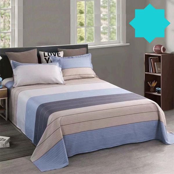 

bedding sets 3/4 pcs nordic style plaid printed cotton pillow case bed sheet soft comfortable breathable single double set oceania