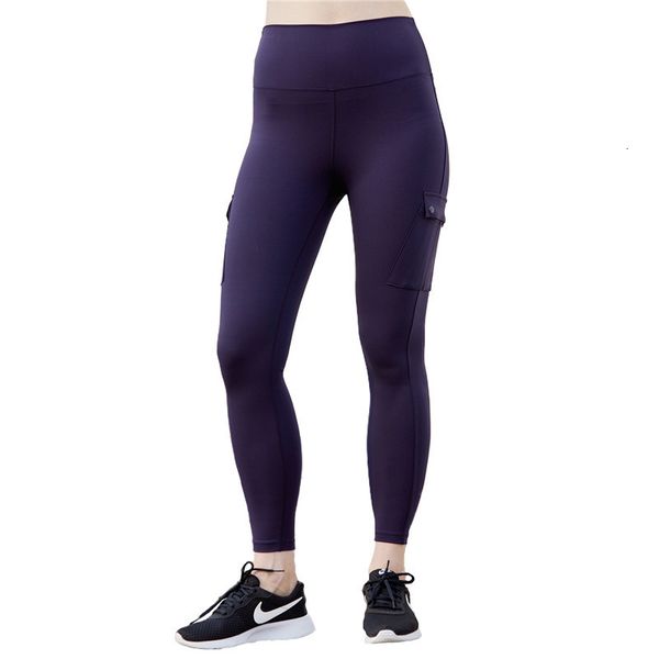 

yoga women's fitness tracksuits high waist tight elastic wear running training pants, Gray