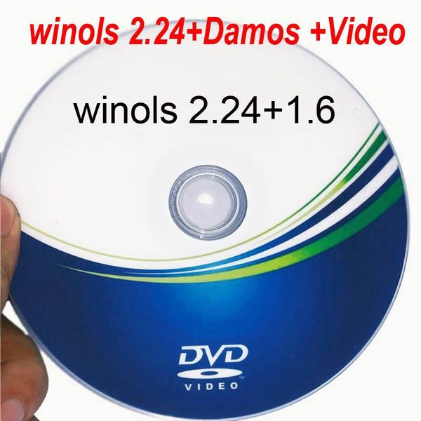 DVD 2.24+1.6 Winols 2.24+ Ecm Titanium 26000+ Unlock Patch+ Damos Files+ Benutzerhandbuch Treiber Codeleser Scan-Tools