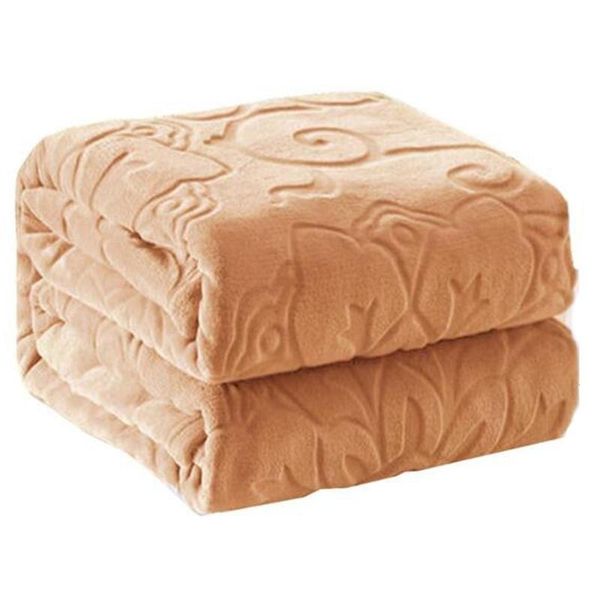 

blankets flannel blanket winter warm soft thick big coral fleece bedspread multi size as bed sheet luxury floral