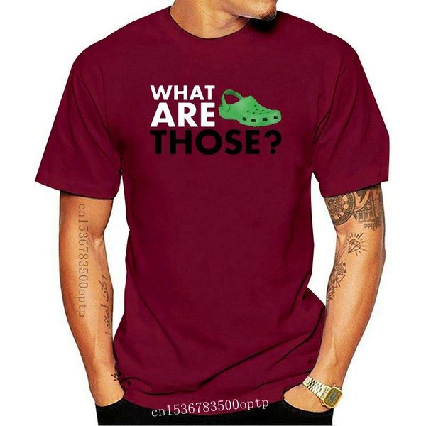 

men's t-shirts what are those t-shirt - funny croc shoes inspired gift joke mens men t shirt 100% cotton print shirts base, White;black
