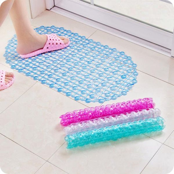 

bath mats mat non-slip transparent shower pvc antibacterial bathtub safety bubble household bathroom products