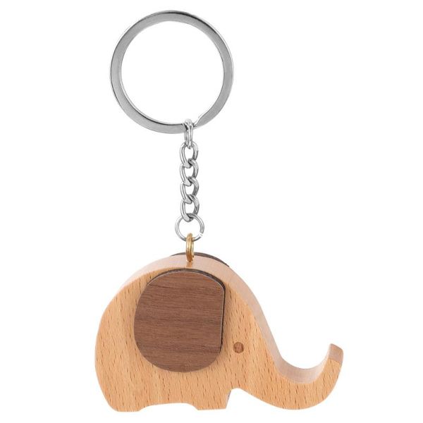 

cell phone mounts & holders 1pc lovely wood key chain small wooden pendant for daily use