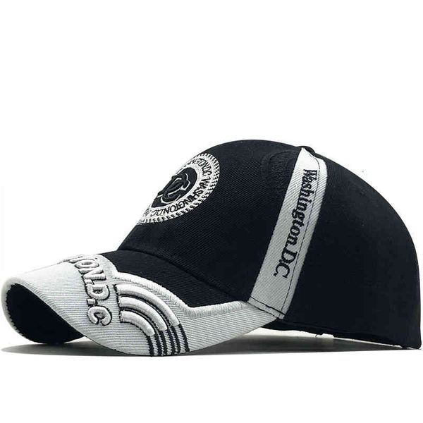 

caps hats embroidery trendy letter men's and women's baseball hip hop, Blue;gray