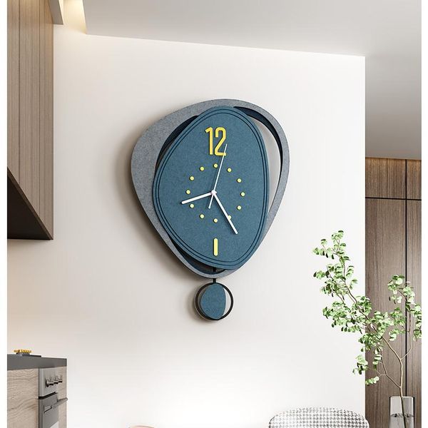 

luxurious modern simple wall clocks acrylic nordic fashion creativity living room wandklok decorate art ek50bgz