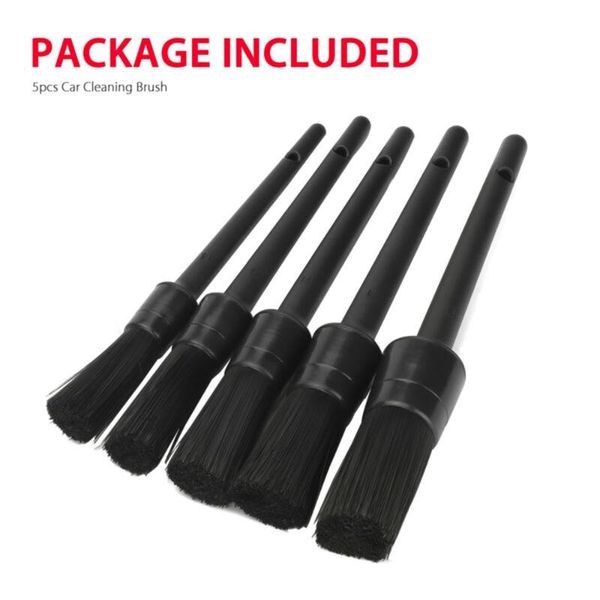 

car sponge 5pcs/set detailing brush auto for wheel clean interior plastic brand