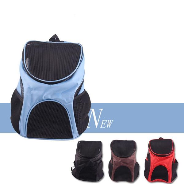 

portable pet dog cat puppy travel double shoulder backpacks sport outdoor carrier bag breathable car seat covers