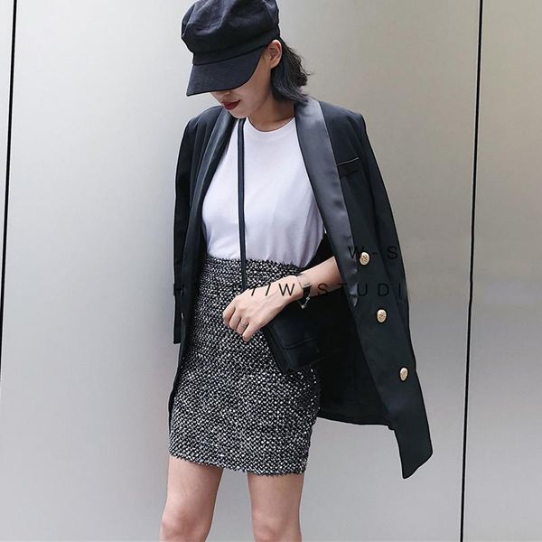 

skirts mini pencil skirt women 2021 fashion gold gray black elastic high waist glitter bodycon paryty night club wear
