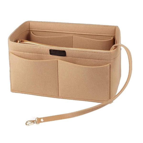 

storage bags organizer insert bag women nylon travel handbag purse large liner lady makeup cosmetic female tote
