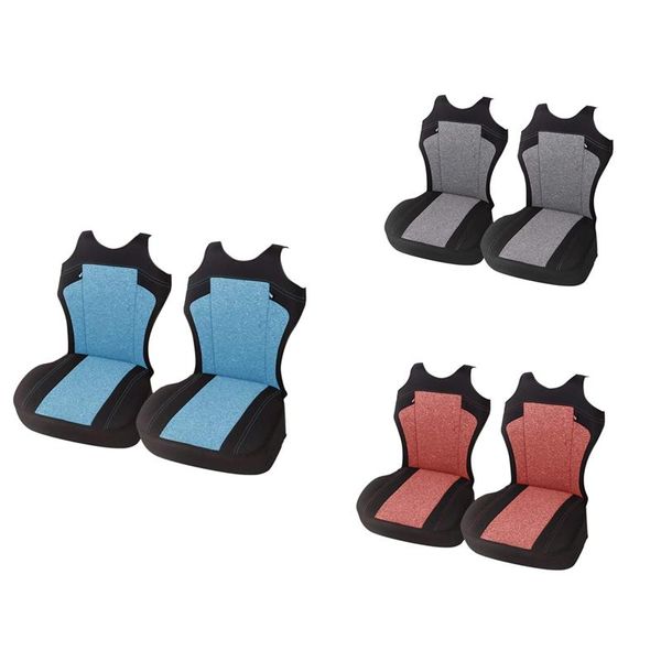 

car seat covers set of 2 universal - for most vehicles, car, truck t-shirt style