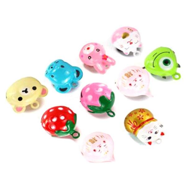 

cat collars & leads 10pcs cartoon pet bell collar ornaments giveaway pendant