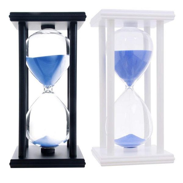 

timers 60 minutes wooden home decoration desksand clock sandglass hourglass timer decor ornaments gift