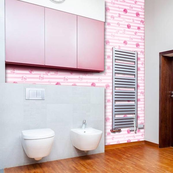 

wallpapers 45cm*10m and 60cm*10m pink color children room wall paper self-adhesive wallpaper for kids bedroom st-1101