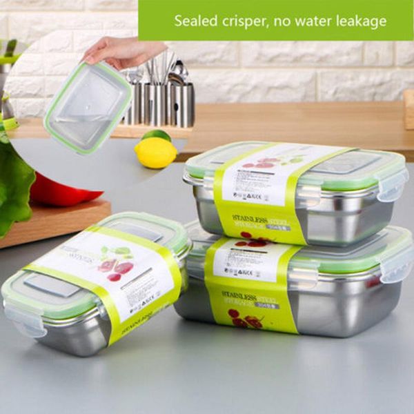 

storage boxes & bins brand style stainless steel thermal insulated lunch box bento container layer boxe