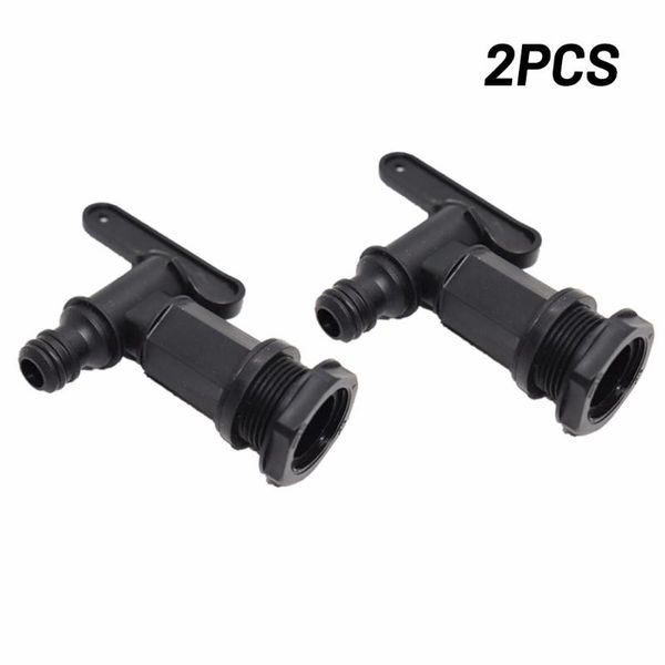 

watering equipments 1/2pcs garden ibc tank container barrel joint exhaust faucet connection adapter plastics connector for rain water tanks